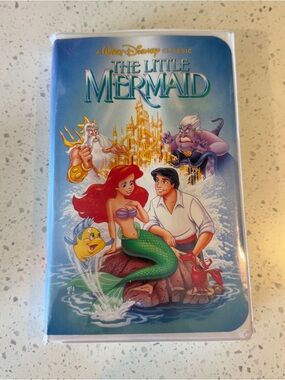 Disney The Little Mermaid VHS. Rare edition. 1990.